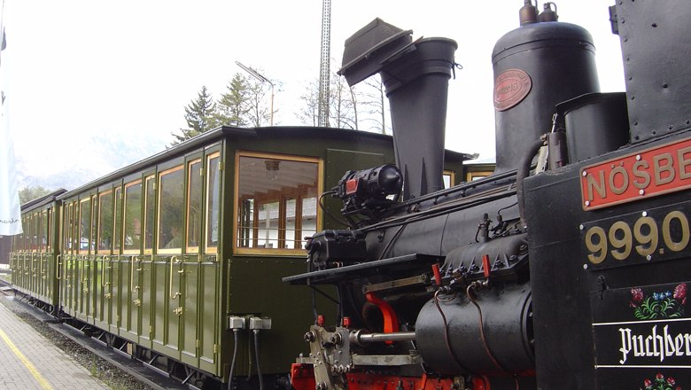 Dampfzug, © NÖVOG Dampfzug, © NÖVOG