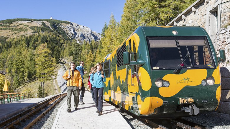 Der Salamander Triebwagen, © NÖVOG/Zwickl Der Salamander Triebwagen, © NÖVOG/Zwickl
