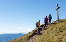 Bergsteiger am Weg zum Gipfelkreuz, &copy; N&Ouml;VOG/Zwickl