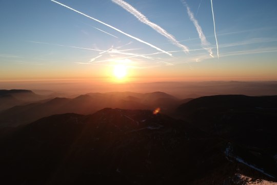Der Sonnenaufgang am Schneeberg, &copy; NB/K&ouml;gler